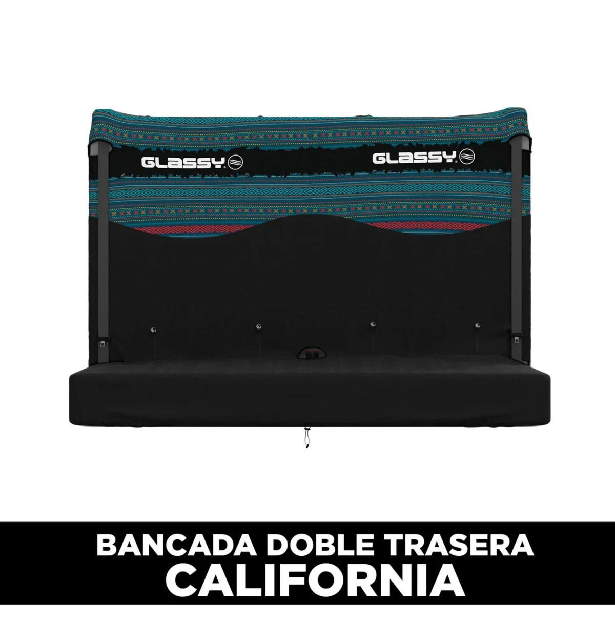 Capa Impermeável Dupla de Banco Traseiro - Califórnia Fiji - Image 2