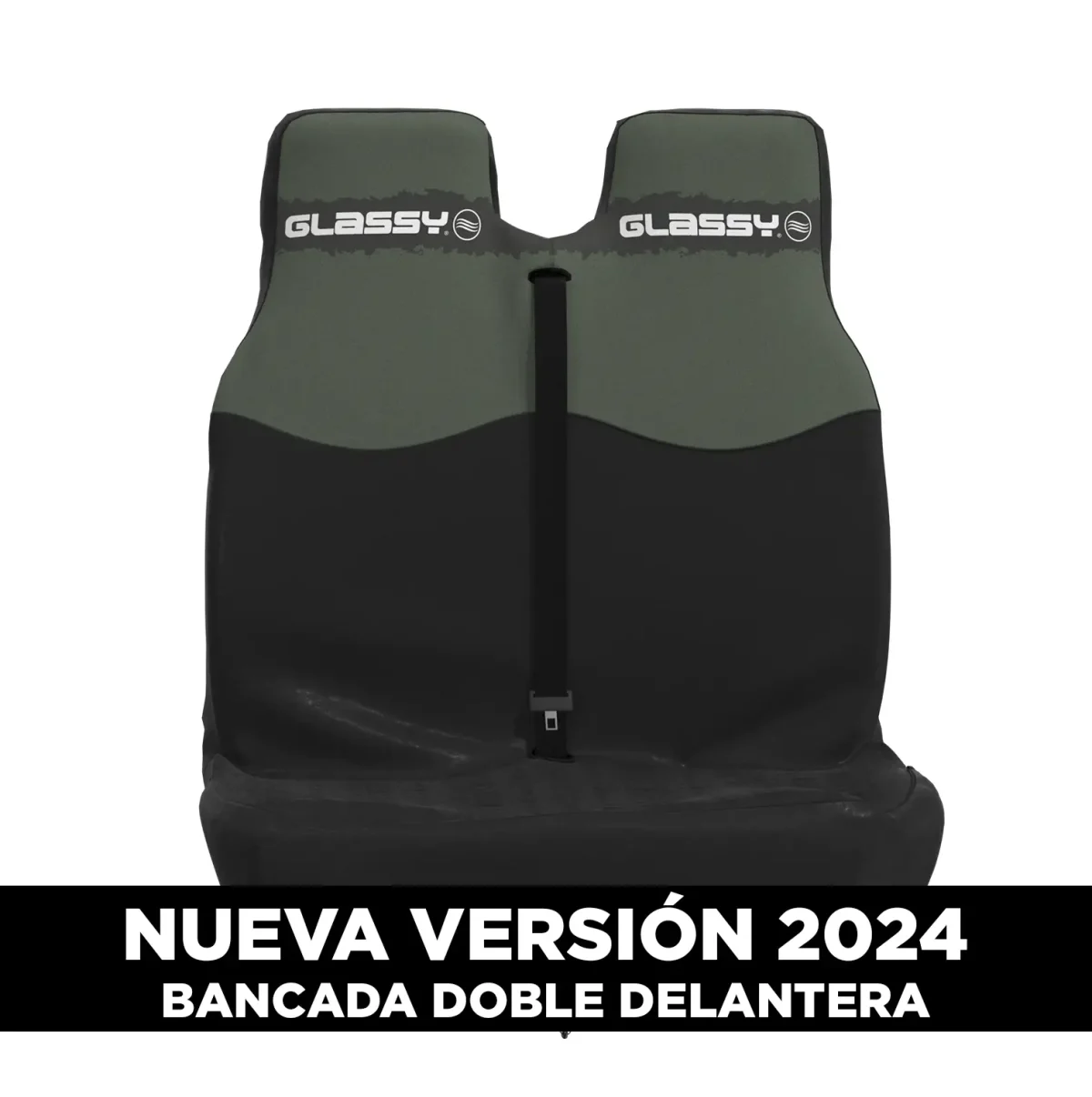 Capa Impermeável Dupla de Banco Frontal (Grande) - Army - Image 2