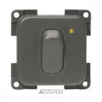 INTERRUPTOR PARA DEGRAU ELÉTRICO COM ESPELHO ANTRACITE E LUZ LED