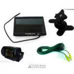 KIT DE CÂMARA DE MARCHA-ATRÁS COM CABOS