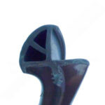 PERFIL DEBRUM EM "T" PARA PORTAS SEMIEMBUTIDAS CINZENTO ESCURO 5 M