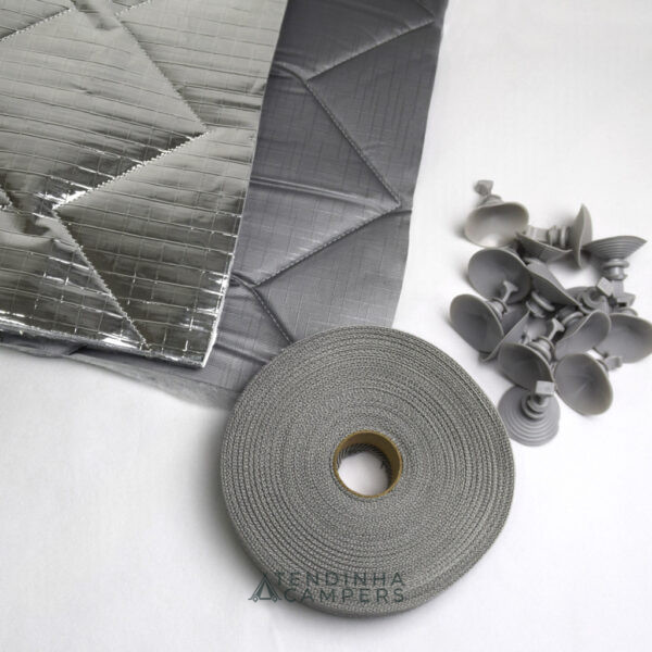 KIT DE AUTO-CONFEÇÃO DE ISOLANTES DE 9 CAMADAS SEM ILHOSES