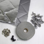 KIT DE AUTO-CONFEÇÃO DE ISOLANTES DE 9 CAMADAS COM ILHOSES