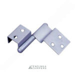 DOBRADIÇA PARA PORTA DIREITA SEMI-EMBUTIDA (2 UNIDADES)