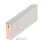 PERFIL DEBRUM EM "T" SEMIPERFILADO CINZENTO MÉDIO 5 M