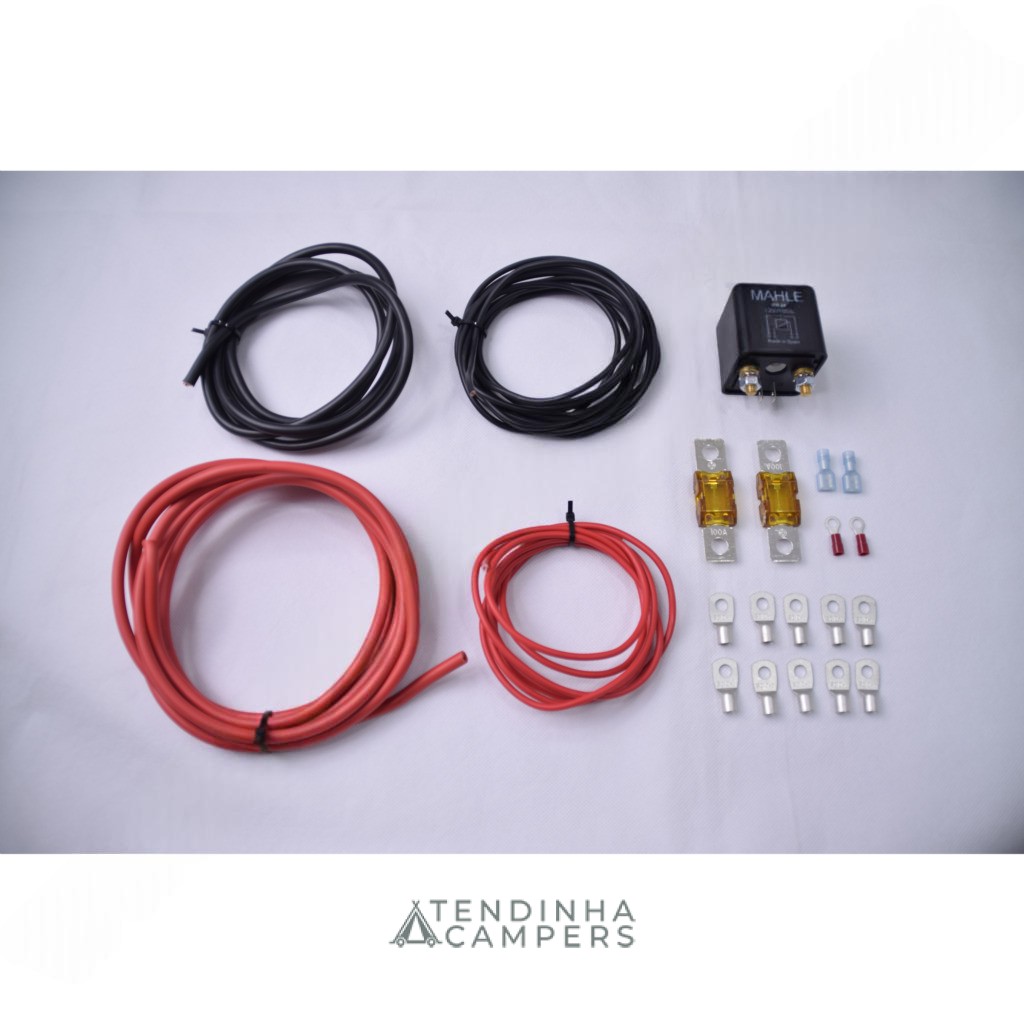g-K2B180 KIT DE INSTALAÇÃO 2ª BATERIA – RELÉ NAGARES RL/180-12 - Image 1
