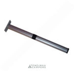 PÉ DE MESA DE 2 POSIÇÕES EM ALUMÍNIO (MODELO 2)