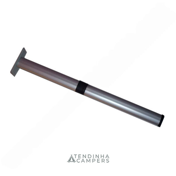 PÉ DE MESA DE 2 POSIÇÕES EM ALUMÍNIO (MODELO 2)