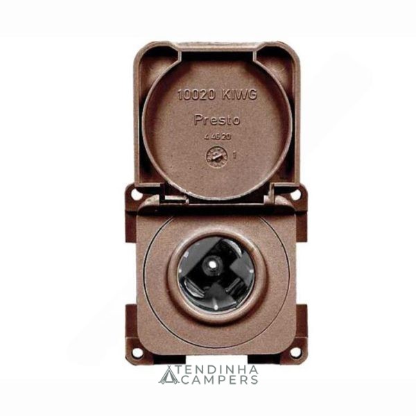 TOMADA DE ISQUEIRO 12V (COR CASTANHA)