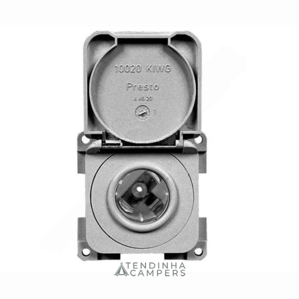 TOMADA DE 12V (FORMATO ISQUEIRO) - CINZENTO CLARO