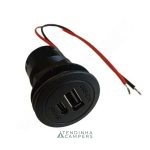 TOMADA MISTA USB-A + USB-C PRO CAR (3A)