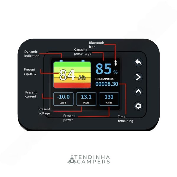 MONITOR DE BATERIA LICITTI LI-BM500A (AMPERÍMETRO DE 500A)