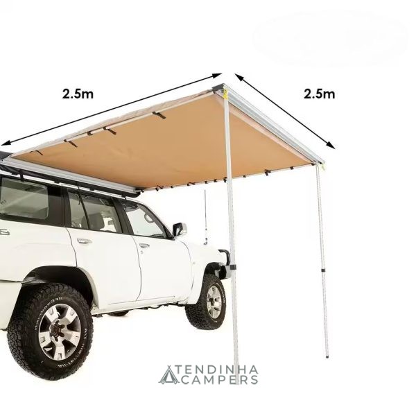TOLDO LATERAL PREMIUM OFFROAD — 2,5 M X 2,5 M