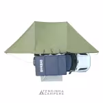 TOLDO LATERAL DE 180º OVERLAND PREMIUM COM LUZ LED — 2,0 M (VERDE)
