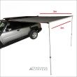 TOLDO LATERAL PREMIUM OFFROAD — 2,0 M X 3,0 M (CINZENTO) - Image 2