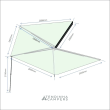 TOLDO LATERAL DE 270º OVERLAND PREMIUM — 2,5 M (VERDE) - Image 6