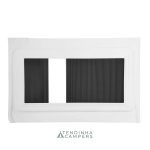 PAINEL EM ABS ATRÁS DO CONDUTOR PARTE SUPERIOR COM ESTORE E MOSQUITEIRA DUCATO JUMPER BOXER BRANCO COURO 2006 – ATUALIDADE