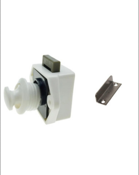 FECHOS PUSH-LOCK MINI BRANCOS
