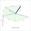 TOLDO LATERAL DE 270º OVERLAND PREMIUM — 2,0 M (CINZENTO) - Image 6