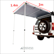 TOLDO TRASEIRO PREMIUM OFFROAD COM LUZ LED — 1,4 M X 2,0 M (CINZENTO) - Image 2