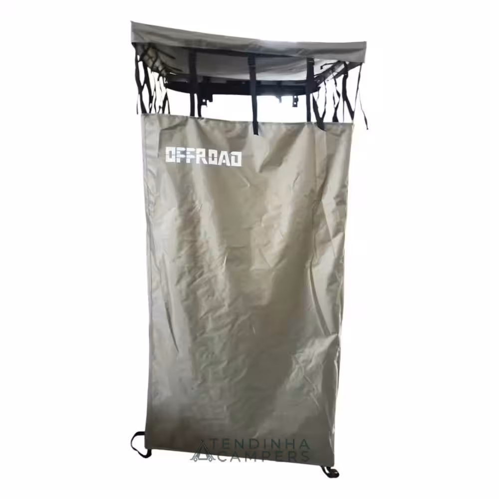 toldo-camper-offroad-avance-duche-cambiador-1x1m-verde AVANÇO DE DUCHE E CABINE DE FATOS OFFROAD — 1 M X 1 M (VERDE) - Image 1