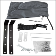TOLDO TRASEIRO PREMIUM OFFROAD COM LUZ LED — 1,4 M X 2,0 M (CINZENTO) - Image 8