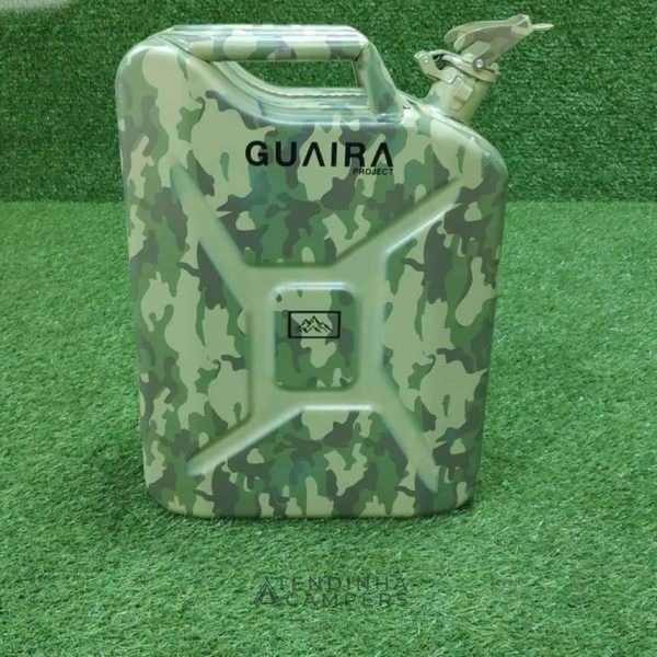 GARRAFA JERRY CAN 20 L GUAIRA PROJECT - CAMUFLAGEM