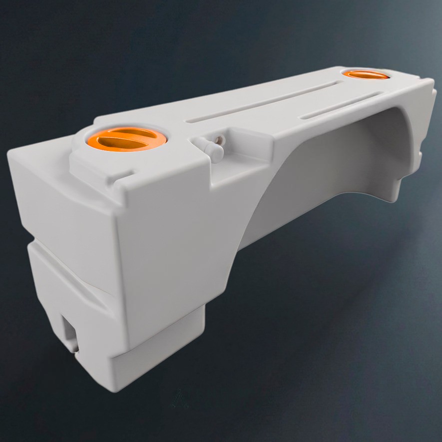 g-DDAC120PSA DEPÓSITO DE ÁGUA PARA CAVAS DE RODA 125L - FIAT DUCATO E ANÁLOGOS (ALTURA 48 CM) - Image 1